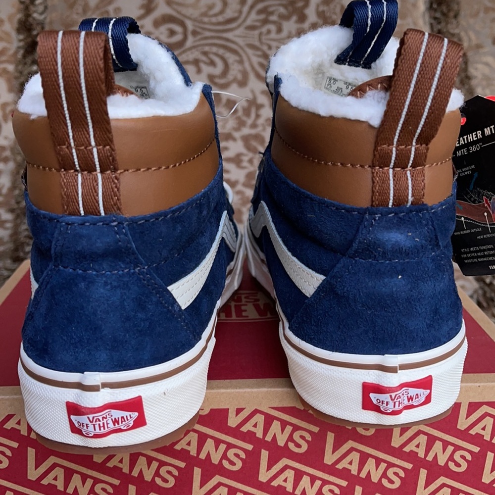 Vans Sk8-Hi Mte 2.0 Dx Dress Blues/Marshmallow WM - Picture 14 of 16